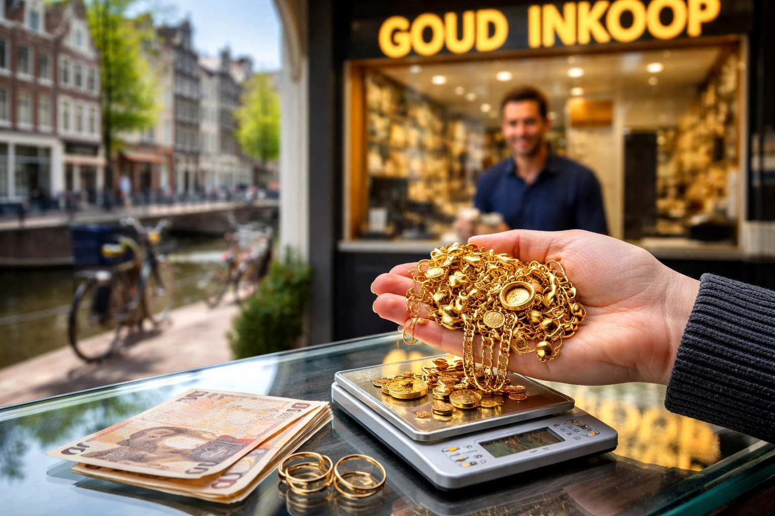 Goud verkopen Amsterdam