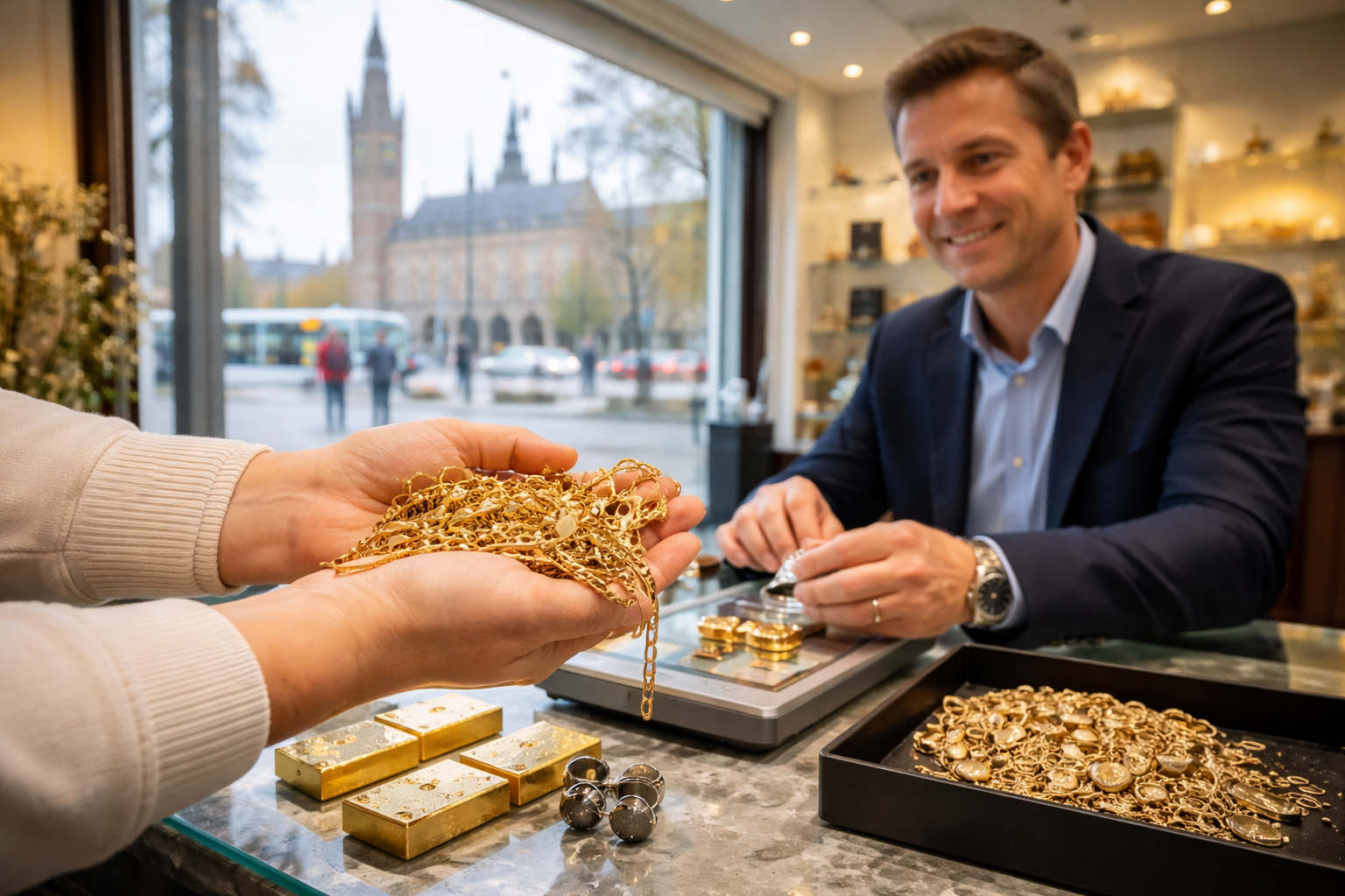 Goud verkopen Den Haag