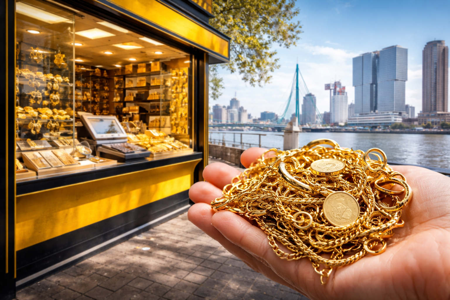 Goud verkopen Rotterdam